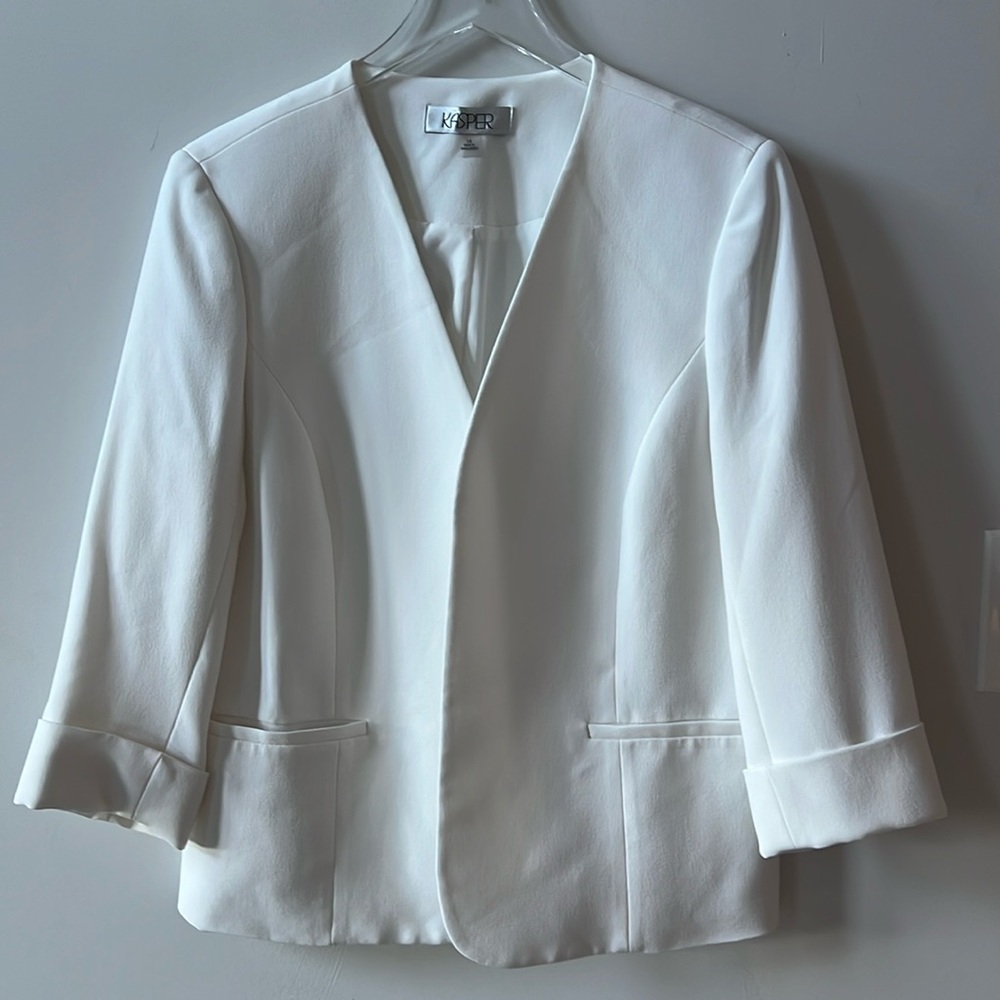 White blazer